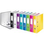 Leitz 180 WOW Lever Arch File A4 80mm Black (10 Pack) 10050095