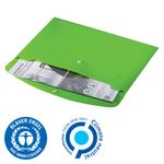 Leitz Recycle Document Wallet Plastic A4 Green (Pack of 10) 46780055