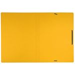 Leitz Recycle Card Folder/Elastic Bands A4 Yellow (Pack of 10) 39080015