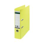 Leitz Recycle Lever Arch File A4 80mm Yellow (Pack of 10) 10180015