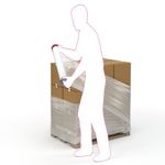 Reinforced Stretch Film 500mmx300m 17 Micron (Pack of 6) 68587