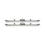Arnos Hang-A-Plan Binders with Handles A0 Silver Pack of 2 D102A2PK