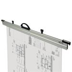 Arnos Hang-A-Plan Binders with Handles A0 Silver Pack of 2 D102A2PK