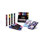 Posca Uni Posca PC-8K Paint Marker Chisel Metallic (Pack of 8) 153544856