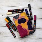 Posca Uni Posca PC-8K Paint Marker Chisel Metallic (Pack of 8) 153544856