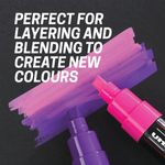 Posca 5M Paint Markers Medium Fluorescent Assorted (Pack of 4) 153544858