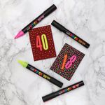 Posca 5M Paint Markers Medium Fluorescent Assorted (Pack of 4) 153544858