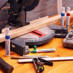 Unipaint PX-30 Paint Marker Broad Chisel White (6 Pack) 151183000