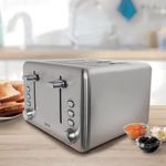 Igenix Stainless Steel Toaster 4-Slice Fcl4001/H IG3204
