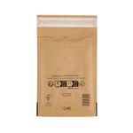 Sealed Air Bubble Lined Postal Bag Gold A000 110x160mm (Pack of 100) 103027400