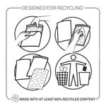 Sealed Air Bubble Postal Bag White J6-300x440 (Pack of 50) 101098087