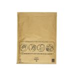 Sealed Air Bubble Postal Bag Gold K7-350x470 (Pack of 50) 101098099