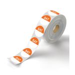 MyCafe Day of Week Food Rotation Label Saturday Pack of 3500 MYC10614