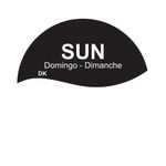 MyCafe Day of Week Food Rotation Label Sunday Pack of 3500 MYC10615