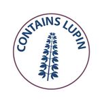 MyCafe Food Label Contains Lupin Removable Pack of 1000 MYC10616