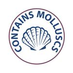 MyCafe Food Label Contains Molluscs Removable Pack of 1000 MYC10618