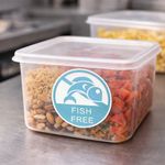 MyCafe Food Label Fish Free 25mm Removable (Pack of 1000) MYC10622
