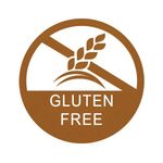 MyCafe Food Label Gluten Free 25mm Removable (Pack of 1000) MYC10625