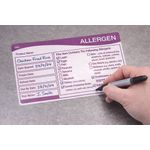 MyCafe Use By Shelf Life Allergen Label 51x101mm Pack of 1000 MYC10628