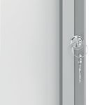 Nobo Premium Plus Outdoor Magnetic Lockable Notice Board 708x969x43mm 9xA4 902580