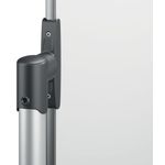 Nobo Steel Magnetic Mobile Whiteboard 1200x900mm 190129