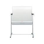 Nobo Steel Magnetic Mobile Whiteboard 1200x900mm 190129