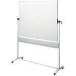 Nobo Enamel Magnetic Mobile Whiteboard 1500x1200mm 1901035