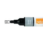 Nobo Liquid Ink Drywipe Marker Assorted (6 Pack) 1901077