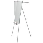 Nobo Shark Flipchart and Drywipe Easel Blue/Silver 1901918