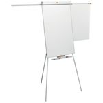 Nobo Shark Flipchart and Drywipe Easel Blue/Silver 1901918