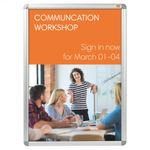 Nobo Premium Plus A1 Poster Frame Sign Holder with Snap Frame 1902211