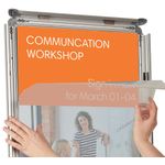 Nobo Premium Plus A4 Poster Frame Sign Holder with Snap Frame 1902214