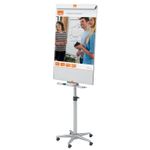 Nobo Barracuda Mobile Flipchart and Drywipe Easel Dark Blue 1902386