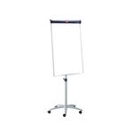 Nobo Barracuda Mobile Flipchart and Drywipe Easel Dark Blue 1902386