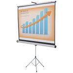 Nobo Projection Screen Tripod 1500x1138mm 1902395