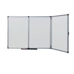 Nobo Steel Folding Whiteboard White 1200x25x900mm