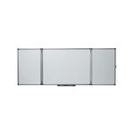 Nobo Steel Folding Whiteboard White 1200x25x900mm