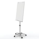 Nobo Glass Mobile Easel Brilliant White 1903949