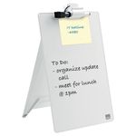 Nobo Desktop Dry Erase Glass Surface Whiteboard Easel 216x297 1905173