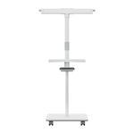 Nobo Move Meet Mobile Magnetic Flipchart Easel 680x1040mm 1915644