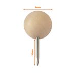 Nobo Noticeboard Wooden Push Pin (Pack of 40) 1915709