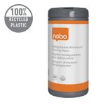 Nobo Plastic Free Whiteboard Cleaning Wipes (Pack of 100) 1915713