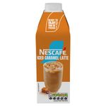 Nescafe Iced Caramel Latte Ready To Drink 750ml (Pack of 6) 12626401