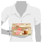 Nescafe Gold Cappuccino Unsweetened Instant Coffee Sachets (Pack of 50) 12582308