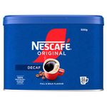 Nescafe Original Decaffeinated Instant Coffee 500g Tin 12315569