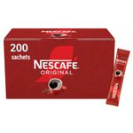 Nescafe Original Coffee One Cup Stick Sachet (Pack of 200) 12348358