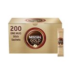 Nescafe Gold Blend One Cup Sticks Coffee Sachets (Pack of 200) 12340523