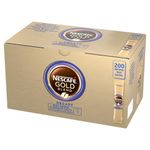 Nescafe Gold Blend Decaffeinated One Cup Coffee Sachets (Pack of 200) 12612390