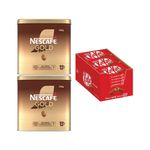 Nescafe Gold Blend 750g Pack of 2 Buy 2 Get FOC KitKat Pack of 24