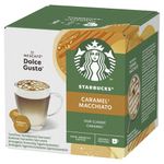 Nescafe Dolce Gusto Starbucks Caramel Macchiato Coffee Pods (Pack of 36) 12551405